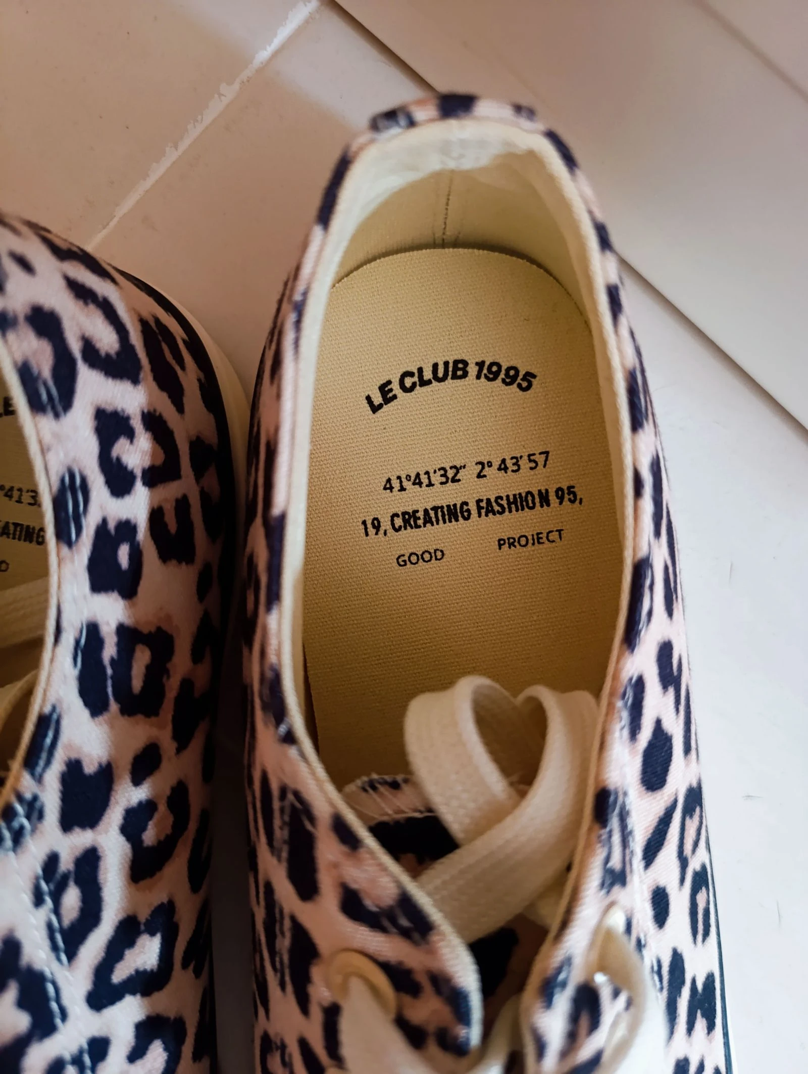 Chaussures toile léopard taille 39 – photo 4